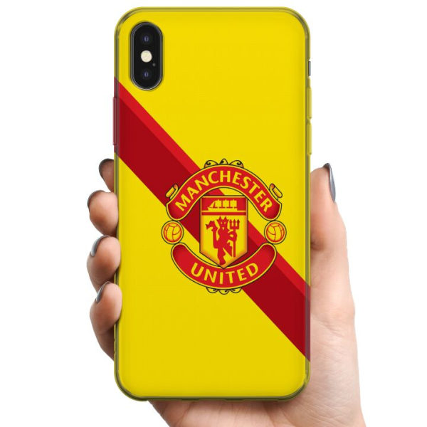Apple iPhone X TPU Mobilskal Manchester United FC