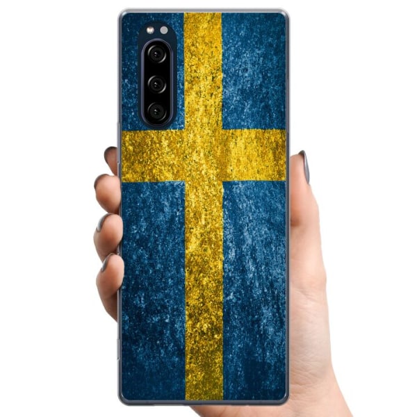 Sony Xperia 5 TPU Mobilskal Sweden