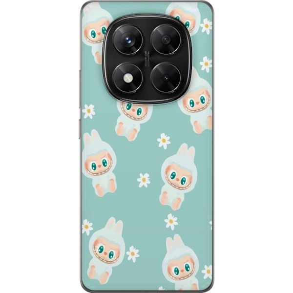 Xiaomi Redmi Note 14 Pro Läpinäkyvä kuori Labubu Candy Vibe