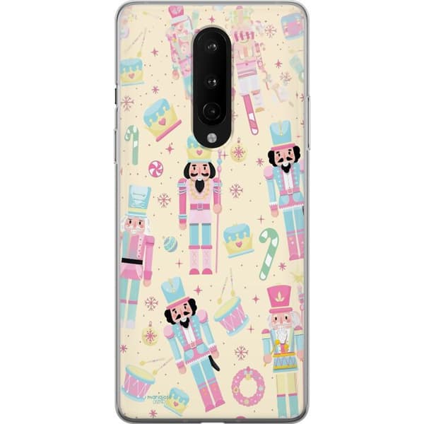 Kompatibelt Mobildeksel til OnePlus 8 Jul rosa