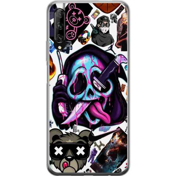 Huawei P smart Pro 2019 Gennemsigtig cover Stickers