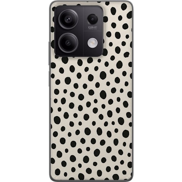 Xiaomi Redmi Note 13 Pro Genomskinligt Skal Dot Dance