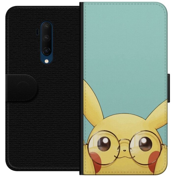 OnePlus 7T Pro Plånboksfodral Pikachu glasögon