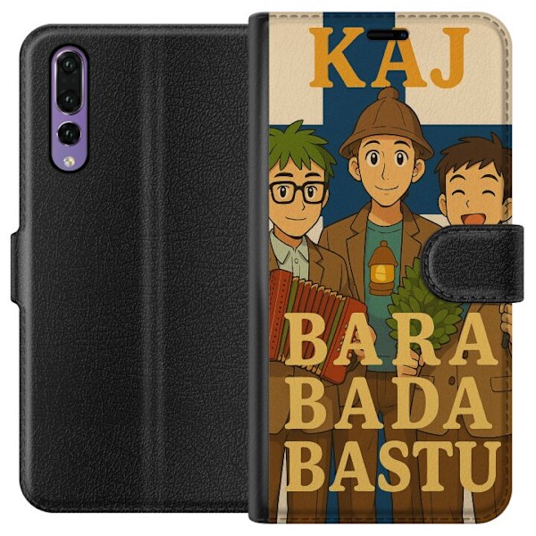Huawei P20 Pro Plånboksfodral Bara bada bastu KAJ