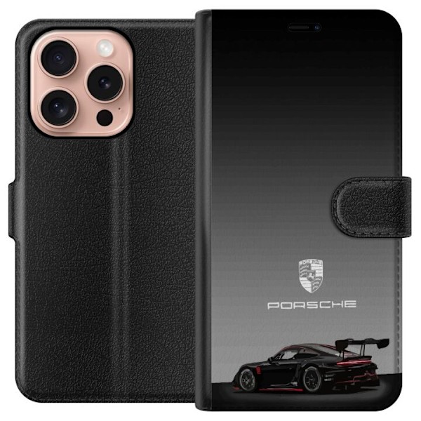 Apple iPhone 16 Pro Lommeboketui Porsche