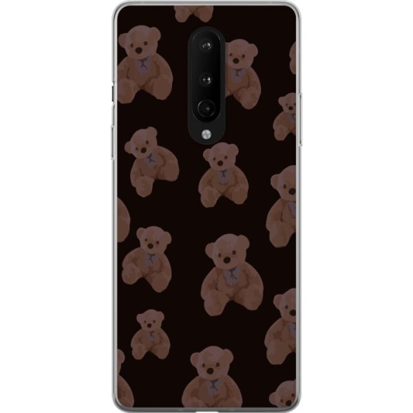 OnePlus 8 Gennemsigtig cover En bjørn flere bjørne