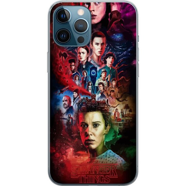 Apple iPhone 12 Pro Max Läpinäkyvä kuori Stranger Things