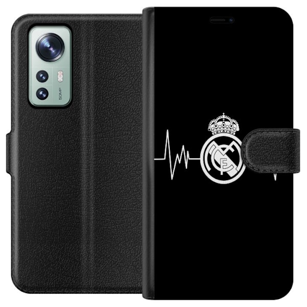 Xiaomi 12 Tegnebogsetui Real Madrid CF