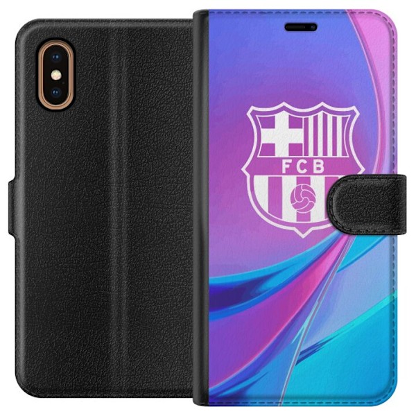 Apple iPhone XS Max Plånboksfodral FC Barcelona