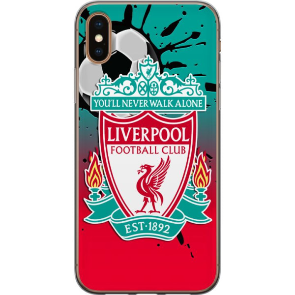 Apple iPhone X Gennemsigtig cover Liverpool