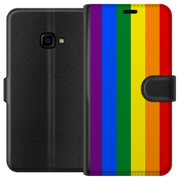 Samsung Galaxy Xcover 4 Tegnebogsetui Pride Flagga
