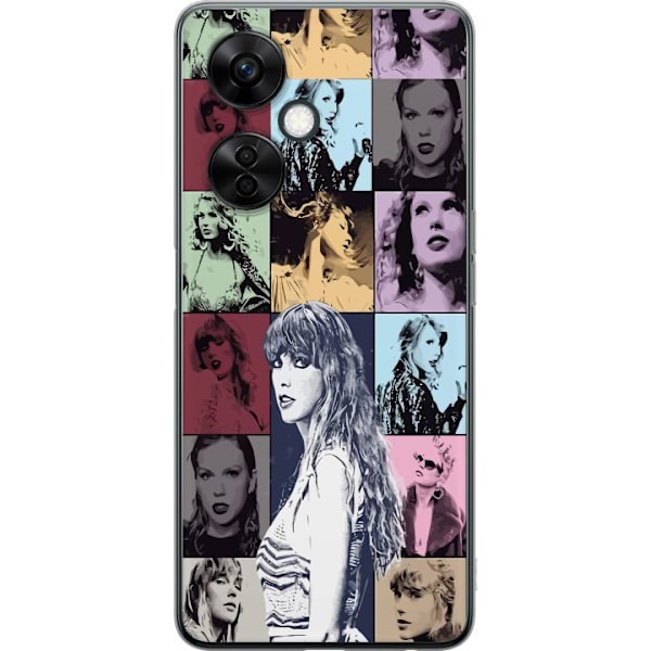 OnePlus Nord CE3 Gjennomsiktig deksel Taylor Swift