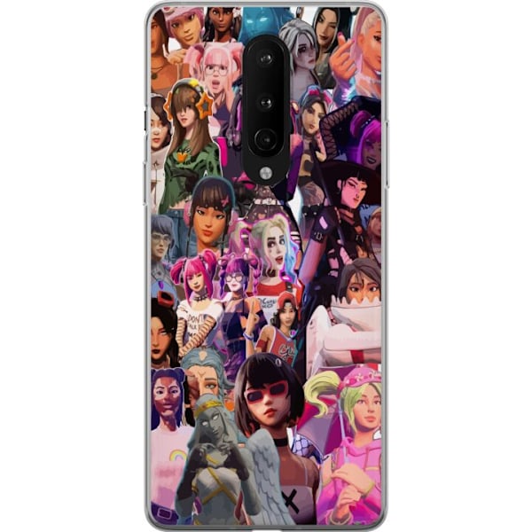 OnePlus 8 Gennemsigtig cover Harley Quinn