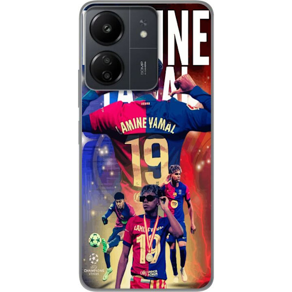 Xiaomi Redmi 13C Gjennomsiktig deksel Yamal i Bevegelse - Ungt