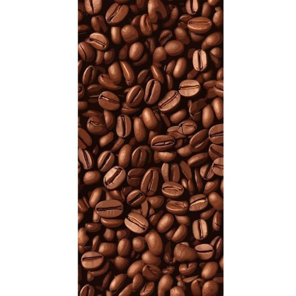 Kompatibelt Lommeboketui til Apple iPhone 13 Pro Kaffebönor närbild brun
