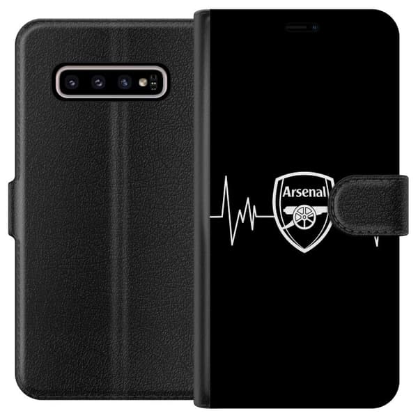 Kompatibelt Lommeboketui til Samsung Galaxy S10+ Arsenal