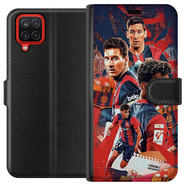 Samsung Galaxy A12 Tegnebogsetui Yamal Lamine x Messi