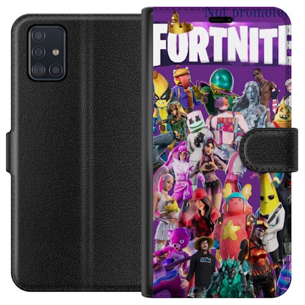 Samsung Galaxy A51 Tegnebogsetui Fortnite