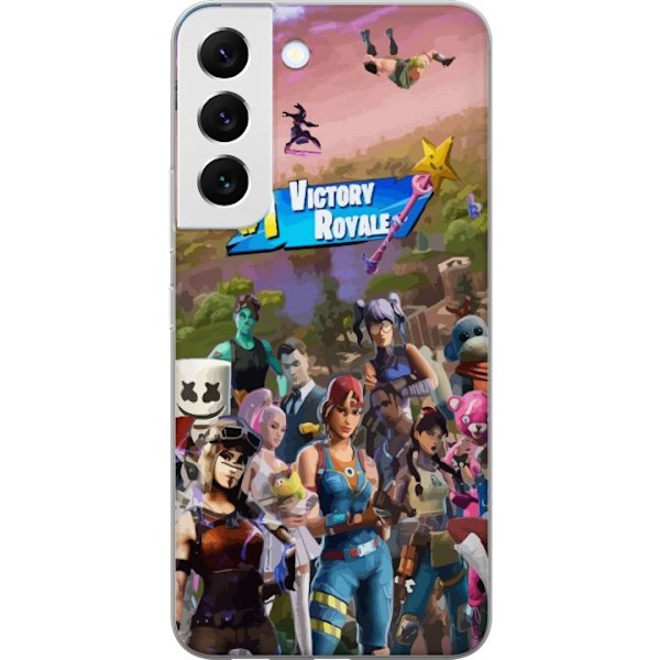 Samsung Galaxy S22 5G Gennemsigtig cover Fortnite