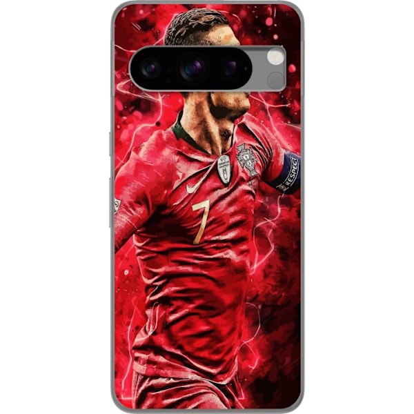 Google Pixel 8 Pro Gennemsigtig cover Cristiano Ronaldo