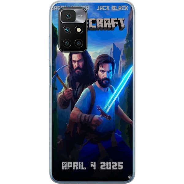 Xiaomi Redmi 10 Genomskinligt Skal A Minecraft Movie