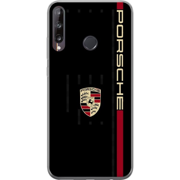 Huawei P40 lite E Genomskinligt Skal Porsche