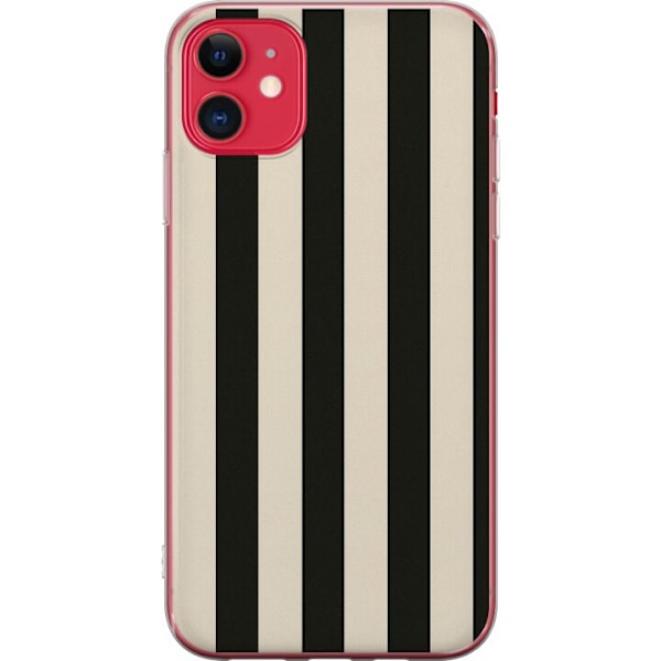 Apple iPhone 11 Genomskinligt Skal Line Flow