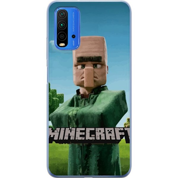 Xiaomi Redmi 9T Läpinäkyvä kuori A Minecraft Movie