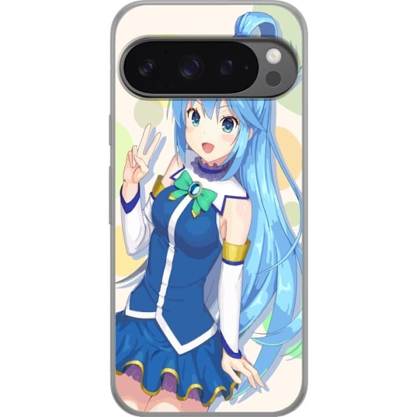 Google Pixel 9 Pro XL Läpinäkyvä kuori Anime