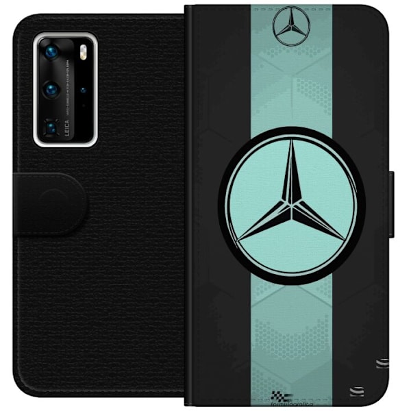 Huawei P40 Pro Lompakkokotelo Mercedes