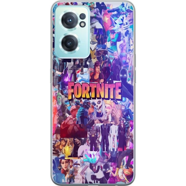 OnePlus Nord CE 2 5G Gennemsigtig cover Fortnite