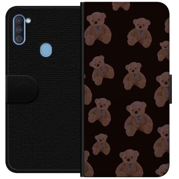 Samsung Galaxy A11 Plånboksfodral En björn flera björnar