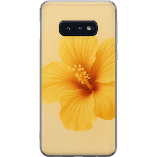 Samsung Galaxy S10e Läpinäkyvä kuori Lemon Zing