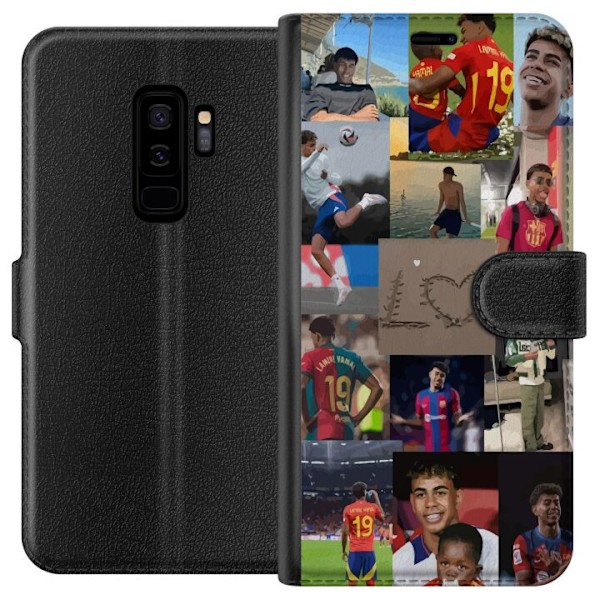 Samsung Galaxy S9+ Tegnebogsetui yamal lamine