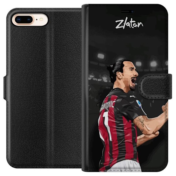 Apple iPhone 8 Plus Plånboksfodral Zlatan