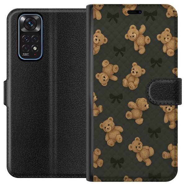 Xiaomi Redmi Note 11 Plånboksfodral Teddy Hugs