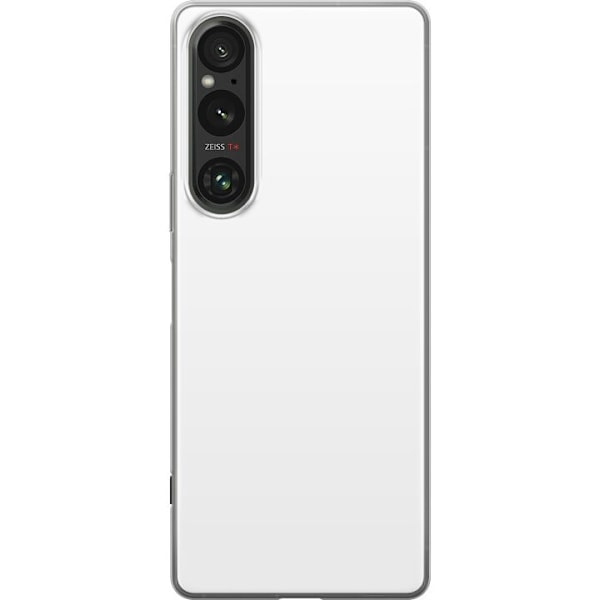 Sony Xperia 1 VI Läpinäkyvä kuori Valkoinen