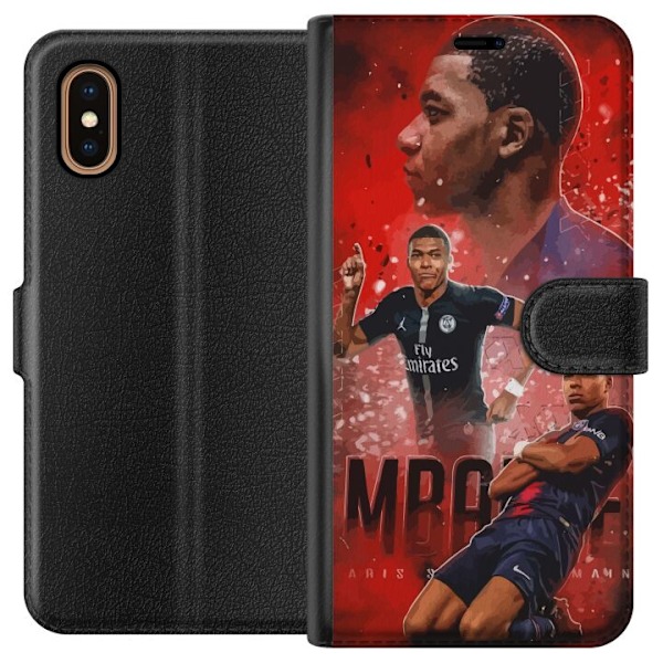 Apple iPhone XS Max Lompakkokotelo Mbappe