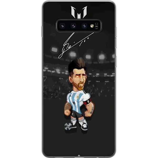 Samsung Galaxy S10 Gjennomsiktig deksel Messi