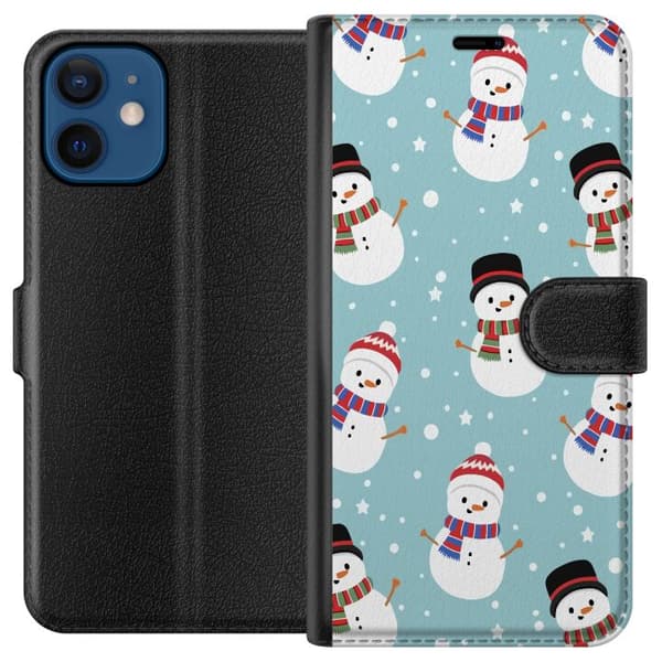 Yhteensopiva Lompakkokotelo Apple iPhone 12 Hyvää Joulua