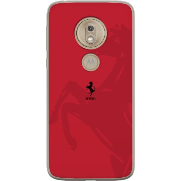 Motorola Moto G7 Play Gennemsigtig cover Ferrari