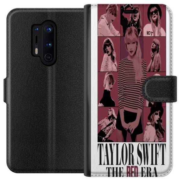OnePlus 8 Pro Plånboksfodral Taylor Swift Red