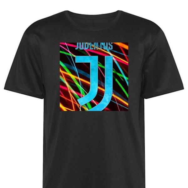 Trænings T-shirt | Sport T-shirt til Voksen Juventus sort Lille
