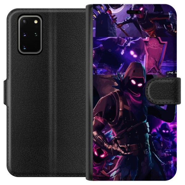 Samsung Galaxy S20+ Lommeboketui Fortnite - Raven