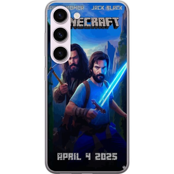 Samsung Galaxy S23 Genomskinligt Skal A Minecraft Movie