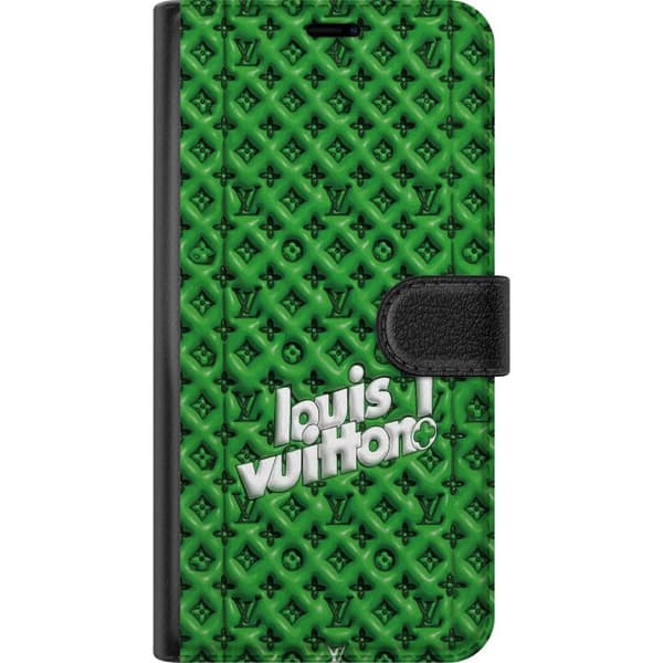 Yhteensopiva Lompakkokotelo Apple iPhone 11 Pro Max Innoitettu vihreä monogrammi logolla vihreä