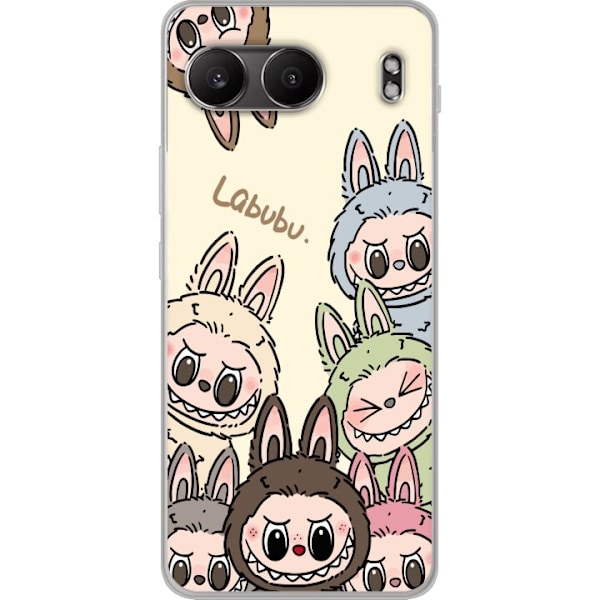 OnePlus Nord 4 Gennemsigtig cover Labubu Pastel Collection