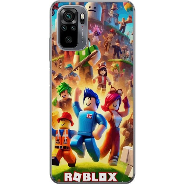 Xiaomi Redmi Note 10S Läpinäkyvä kuori Roblox