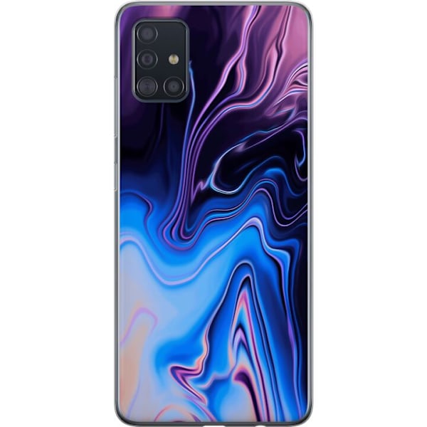 Samsung Galaxy A51 Läpinäkyvä kuori Kuvio