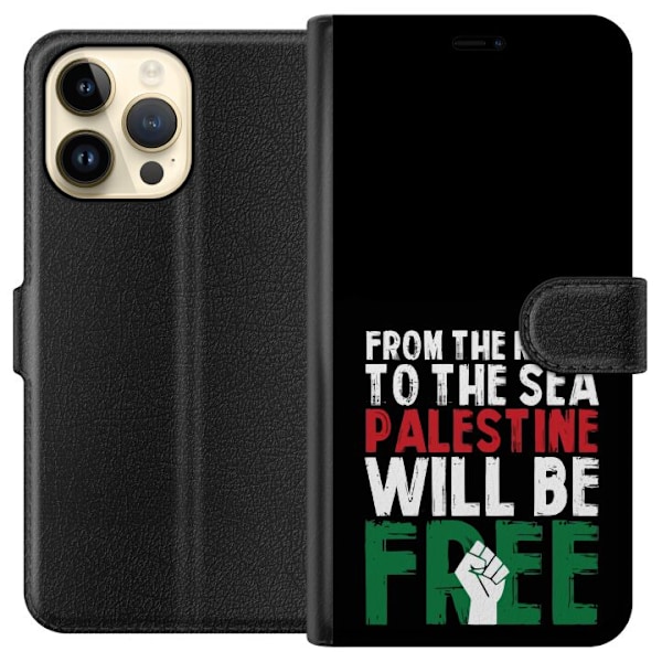 Apple iPhone 14 Pro Max Tegnebogsetui Fri Palæstina